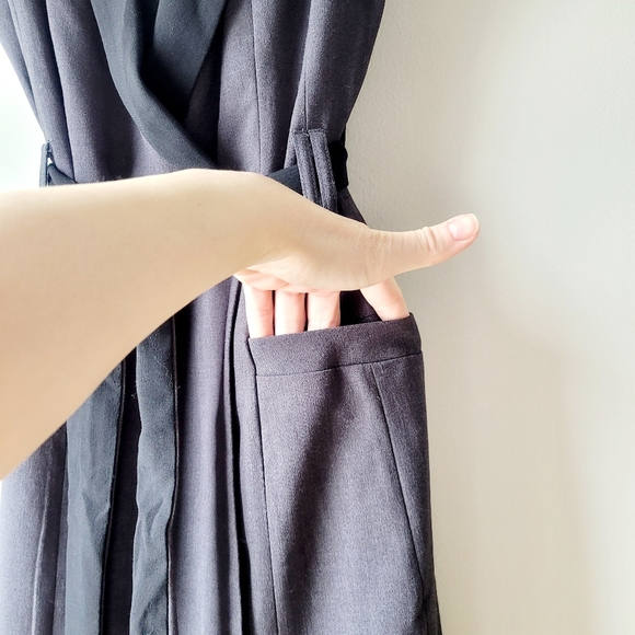 COPY - Premise Dress wrap me elegant office work belted - Picture 6 of 15